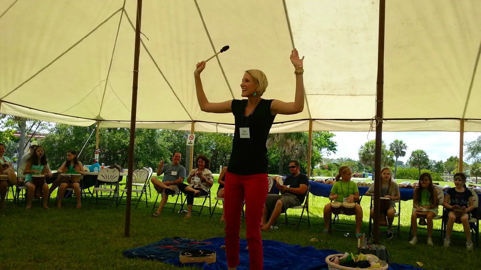 Corporate Drum Circle: Employee Picnic Style