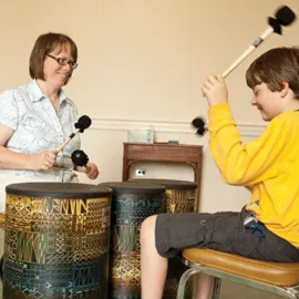 Music therapists do a lot more than sing