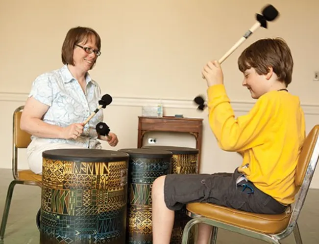 Music therapists do a lot more than sing